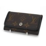Louis Vuitton monogrammed key holder, 12cm wide