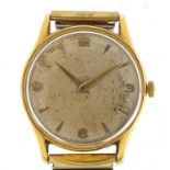 Tissot, gentlemen's 18ct gold manual wristwatch, the movement marked CHS Tissot & Fils 2947956, 32.