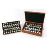 Great British Regiments, collection of fifty two silver medallions by The Royal Mint with company