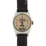 Timex, vintage Hopalong Cassidy wristwatch, the case 28.5mm wide