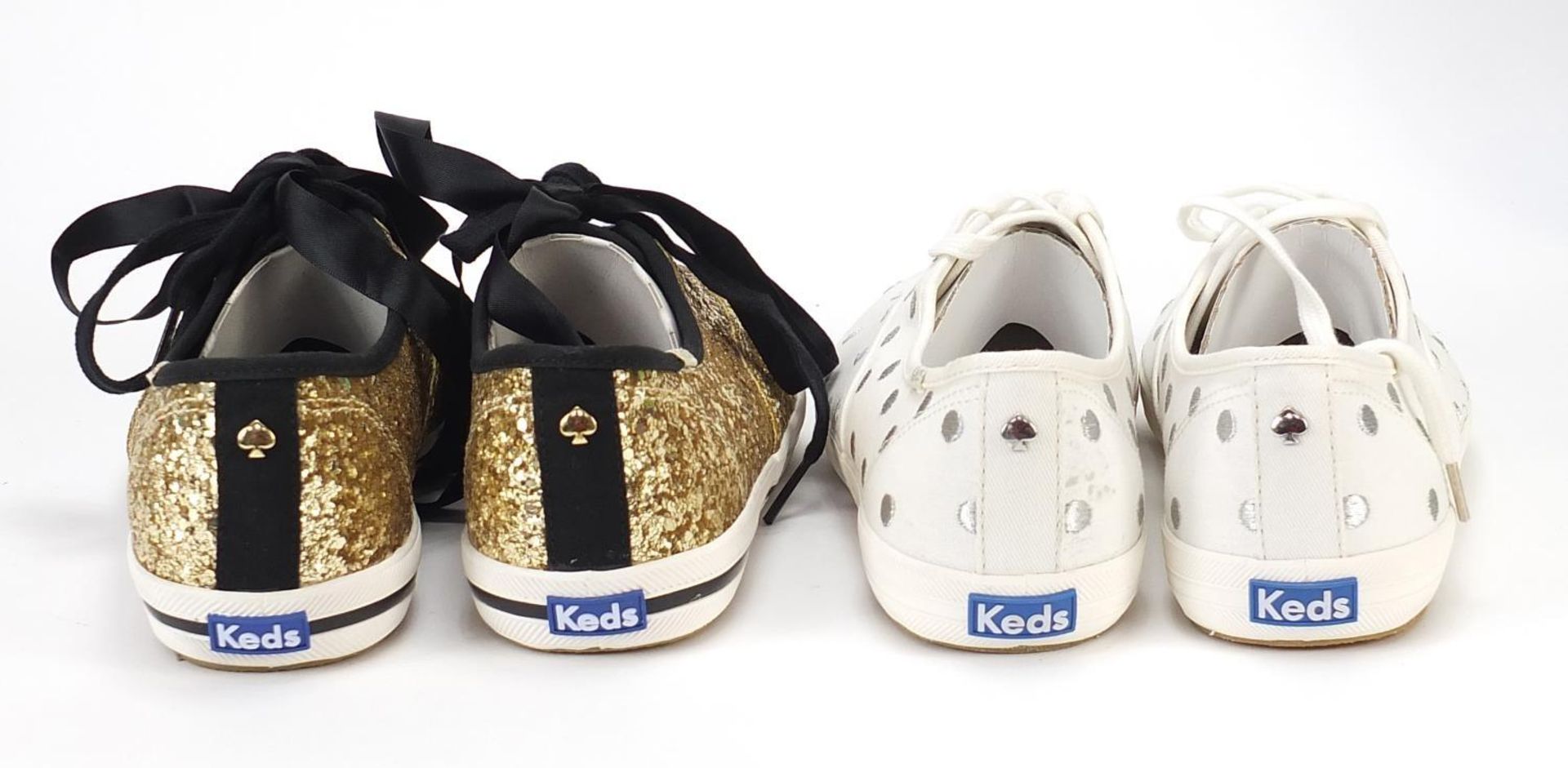 Two pairs of Kate Spade sneakers - Image 3 of 6