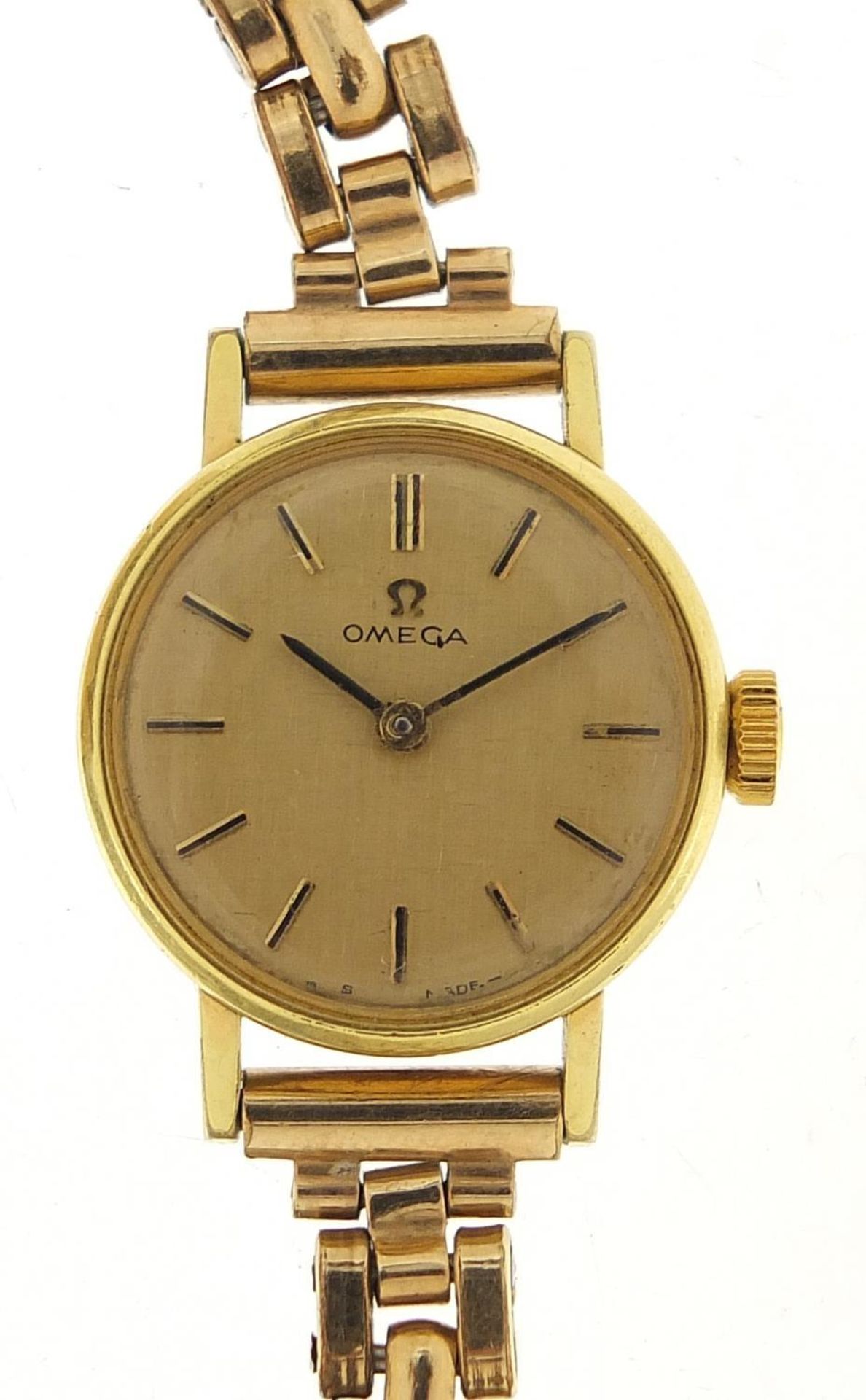 Omega, ladies wristwatch, the movement numbered 34380532, 20mm in diameter