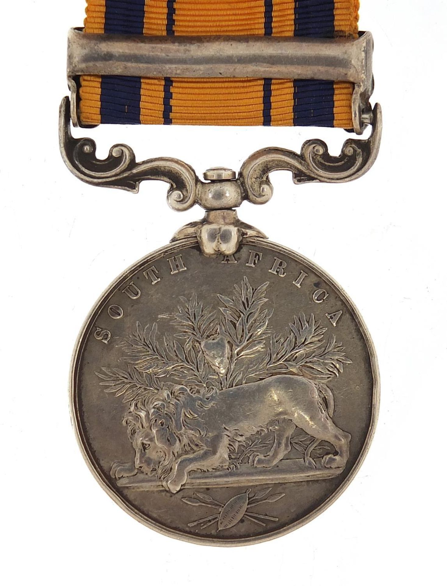 Victorian British military South Africa medal with 1879 bar awarded to 2313.PTE.J.DALE.2/4TH.FOOT - Image 4 of 4