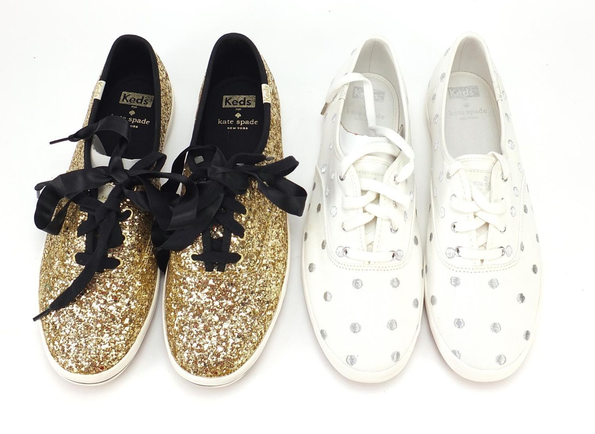 Two pairs of Kate Spade sneakers - Image 2 of 6