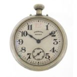 Ingersoll, British military World War I Officer's wrist pocket watch, 4cm in diameter