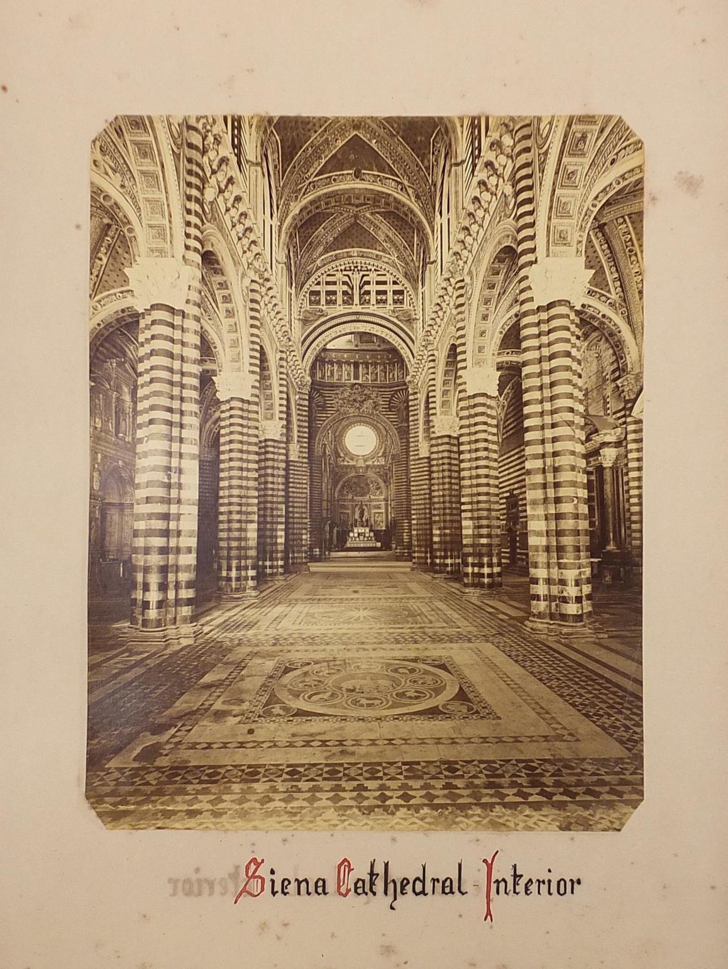 19th/20th century photographs arranged in an album including St Mark's exterior, Aqueduck Rome and - Image 10 of 20