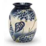 William Moorcroft style Florian Ware design vase, 23cm high