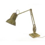 Herbert Terry, vintage marbleised Anglepoise lamp