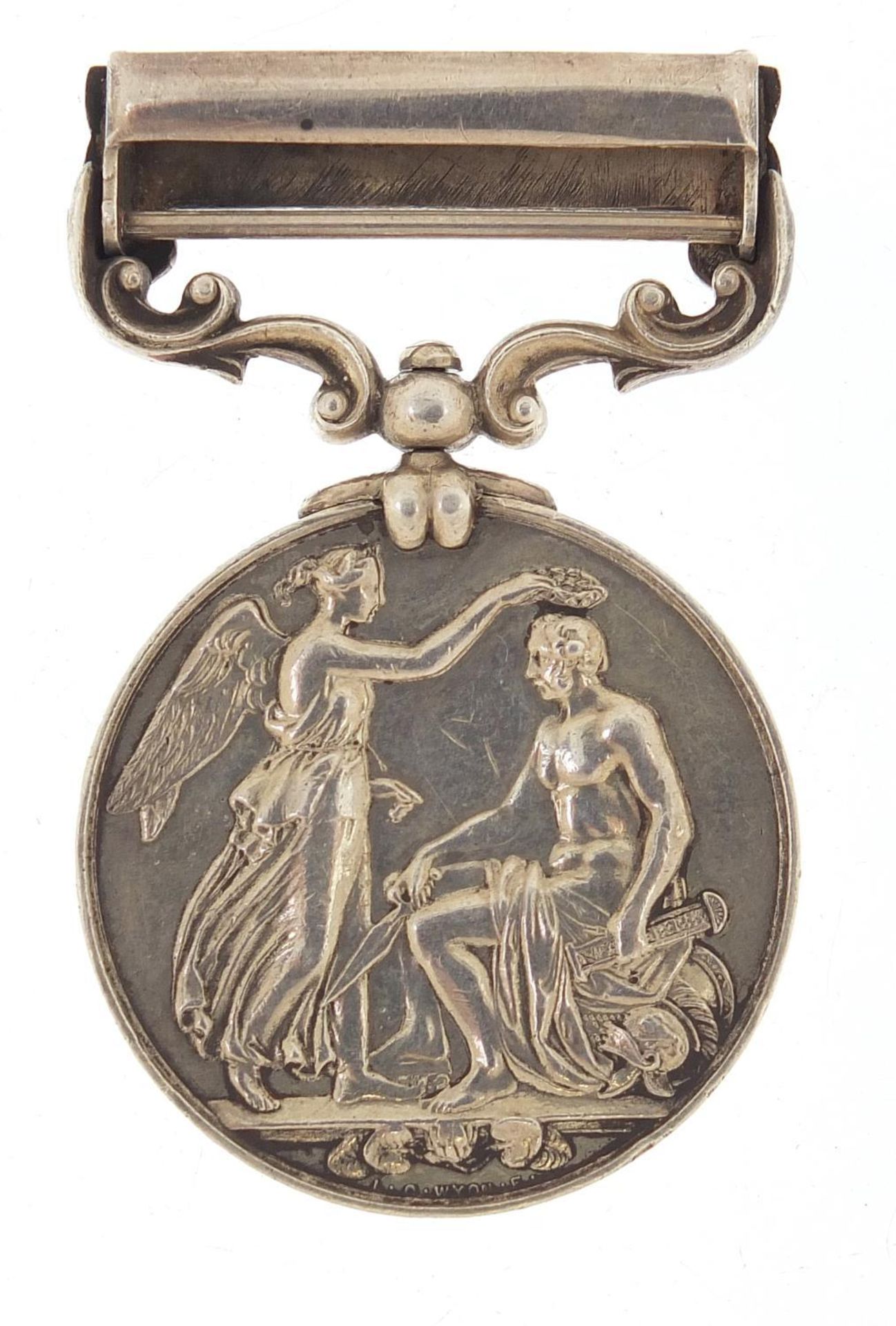 Victorian British military India General Service medal with Burma 1885-7 bar awarded to 605PTE.P. - Image 4 of 4