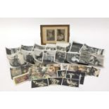 Vintage and later ephemera including erotic photographs, postcards and film stills