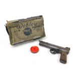 Vintage Webley & Scott mark I air pistol with box