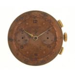 Vintage Smiths chronograph watch movement, 34mm in diameter