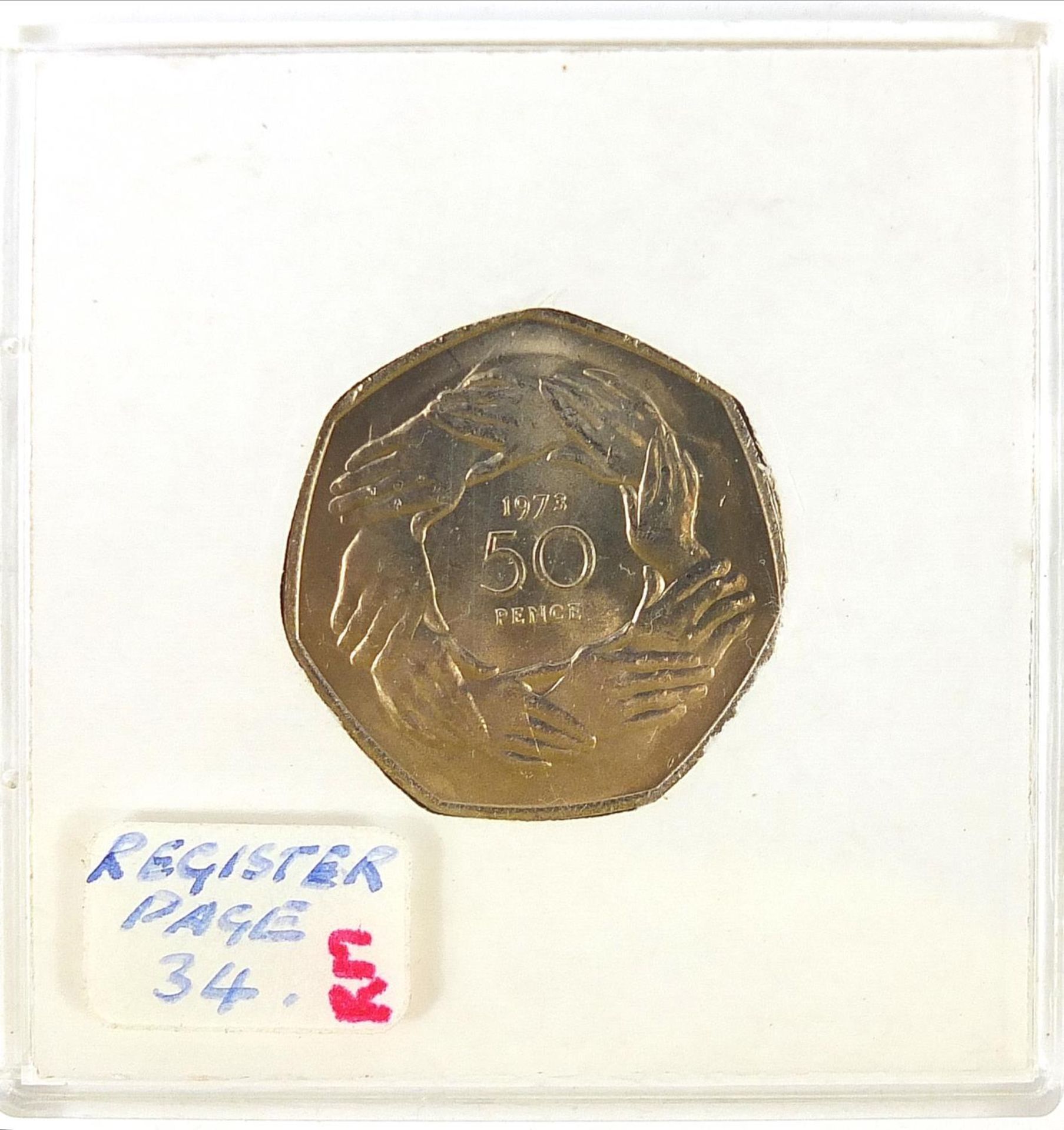 Collection of modern British coinage comprising two pounds, one pounds and fifty pence pieces - Bild 6 aus 6