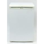 Hotpoint Iced Diamond undercounter fridge, 84cm H x 54.5cm W x 56cm D