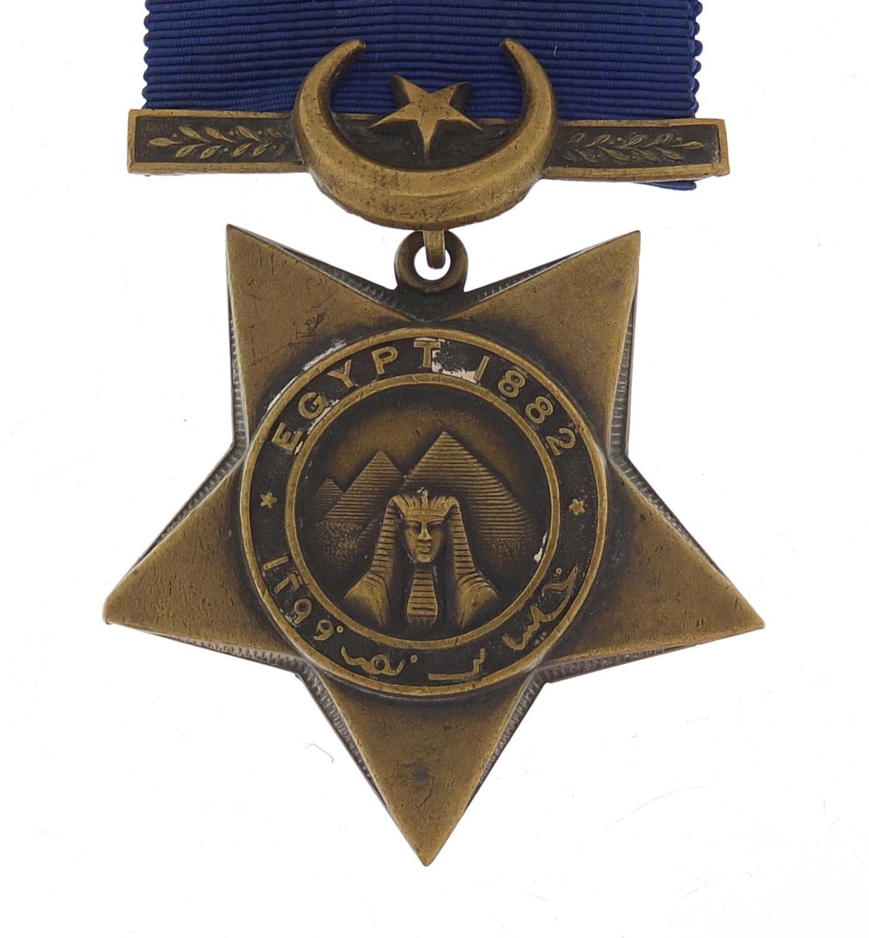 British military Khedive's Star awarded to 596.D.P.OFFORD C&T.CORPS