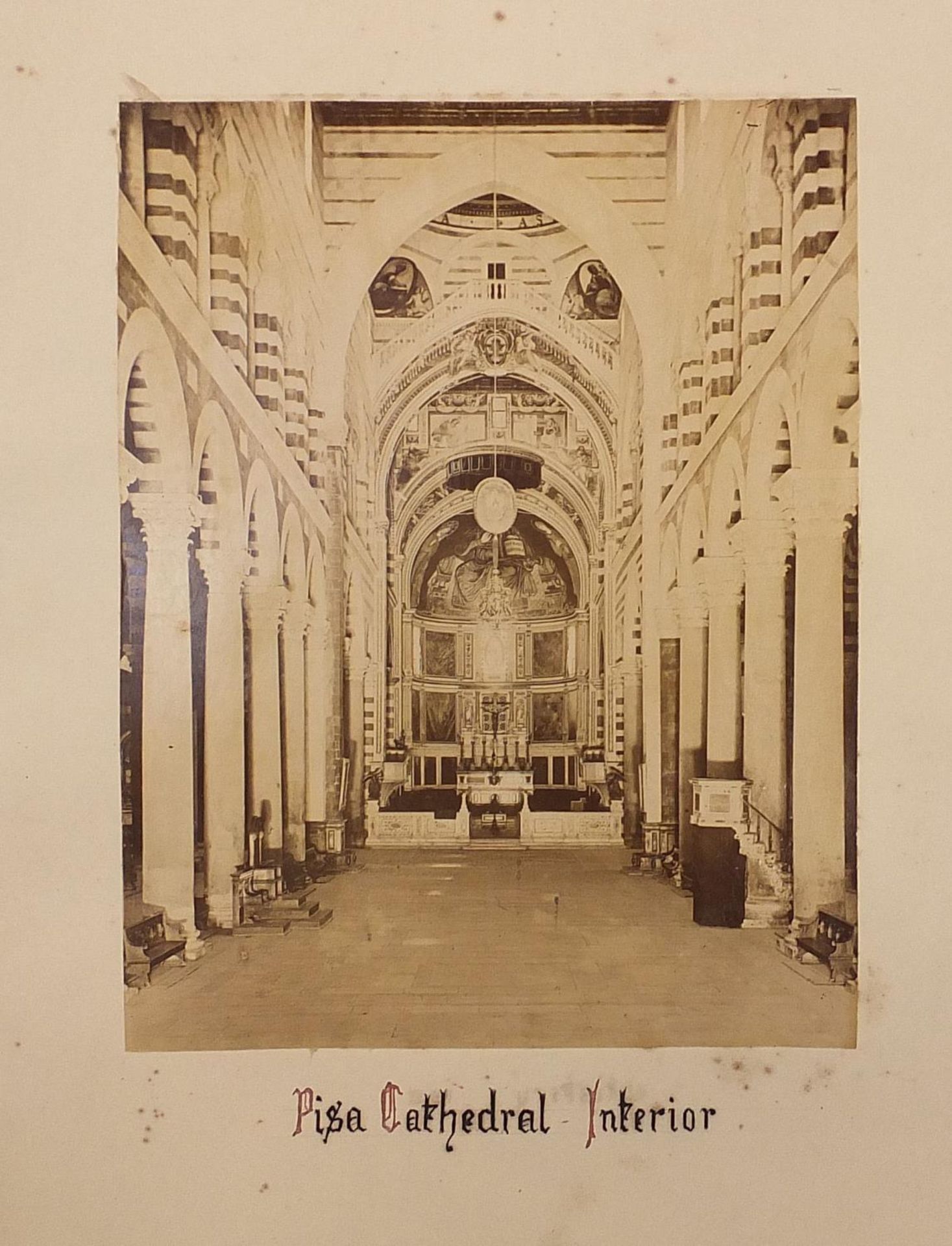 19th/20th century photographs arranged in an album including St Mark's exterior, Aqueduck Rome and - Image 6 of 20