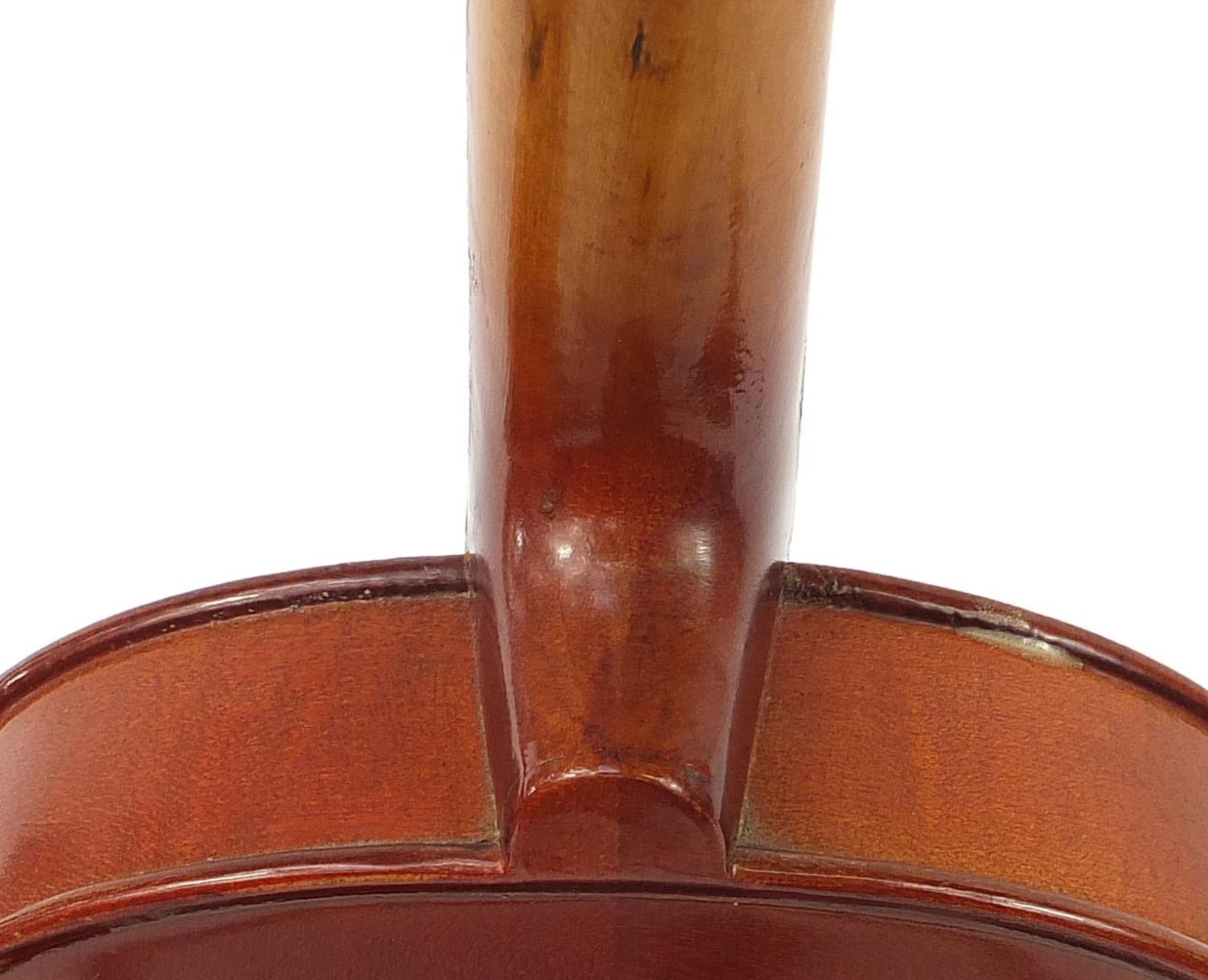Two violins with cases - Image 3 of 13