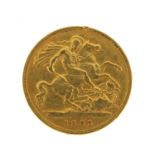 Edward VII 1902 gold half sovereign