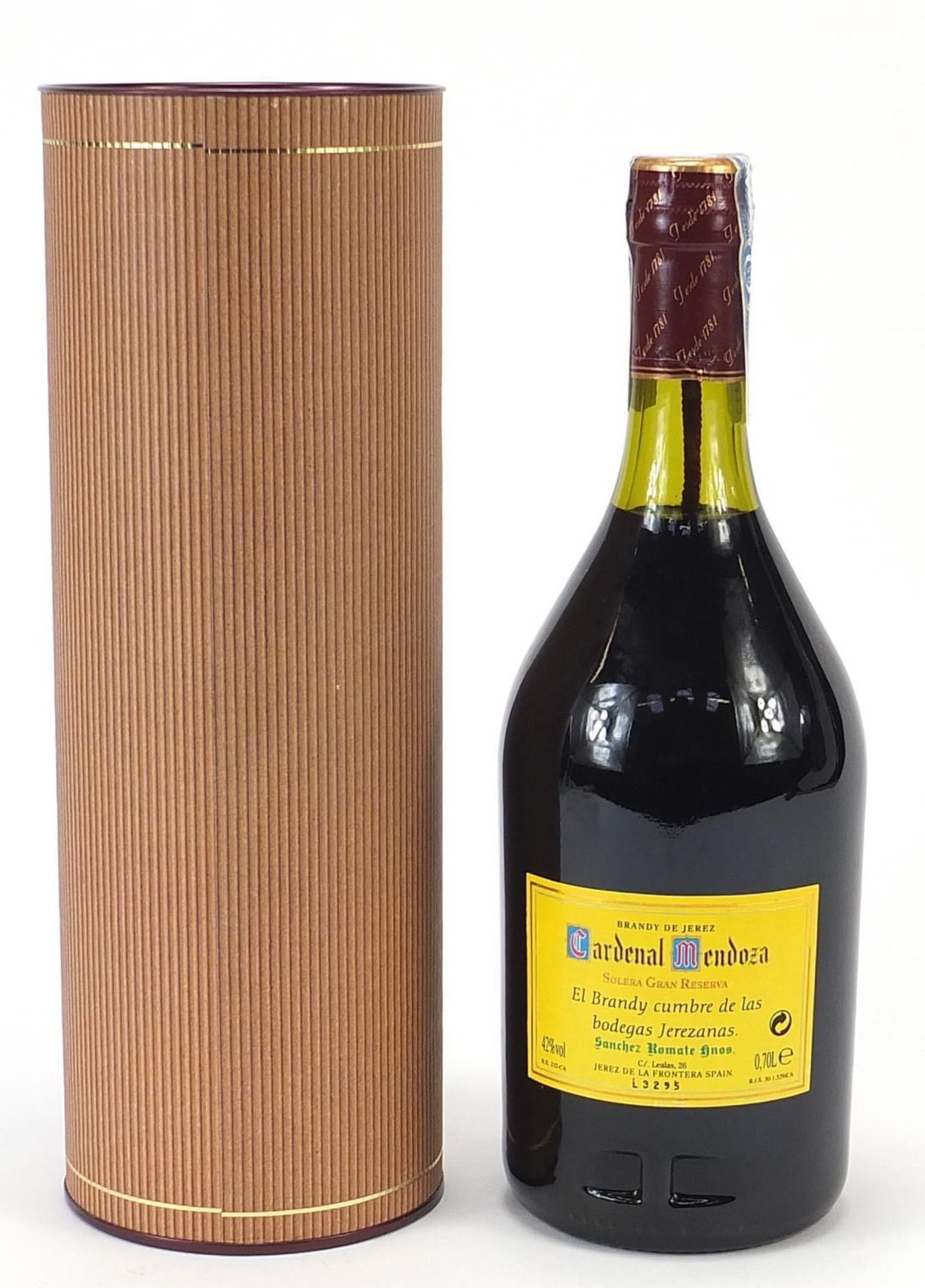 Bottle of Cardinal Mendoza Solera brandy - Image 2 of 2