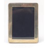 Kitney & Co, rectangular silver easel photo frame, London 2003, 15.5cm x 12 cm