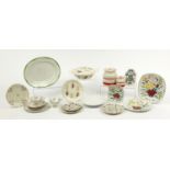 Collectable china including Rosenthal, Midwinter and Peacock Pottery, the largest 33cm wide