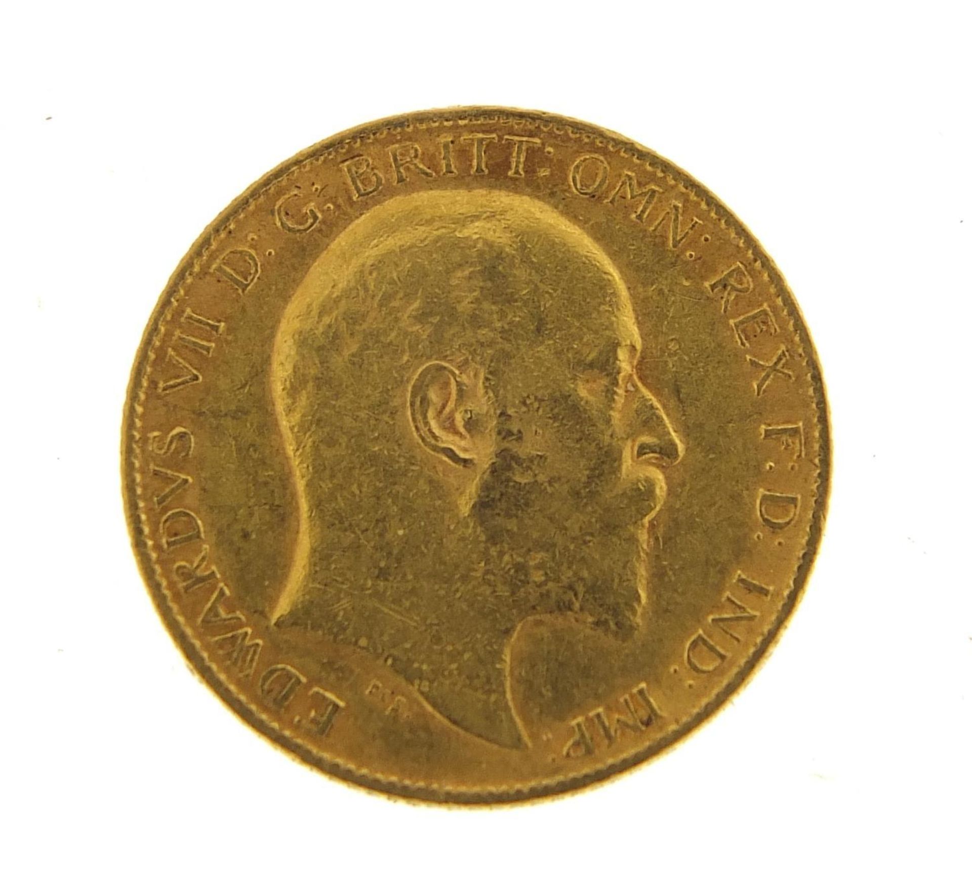 Edward VII 1902 gold half sovereign - Bild 2 aus 2