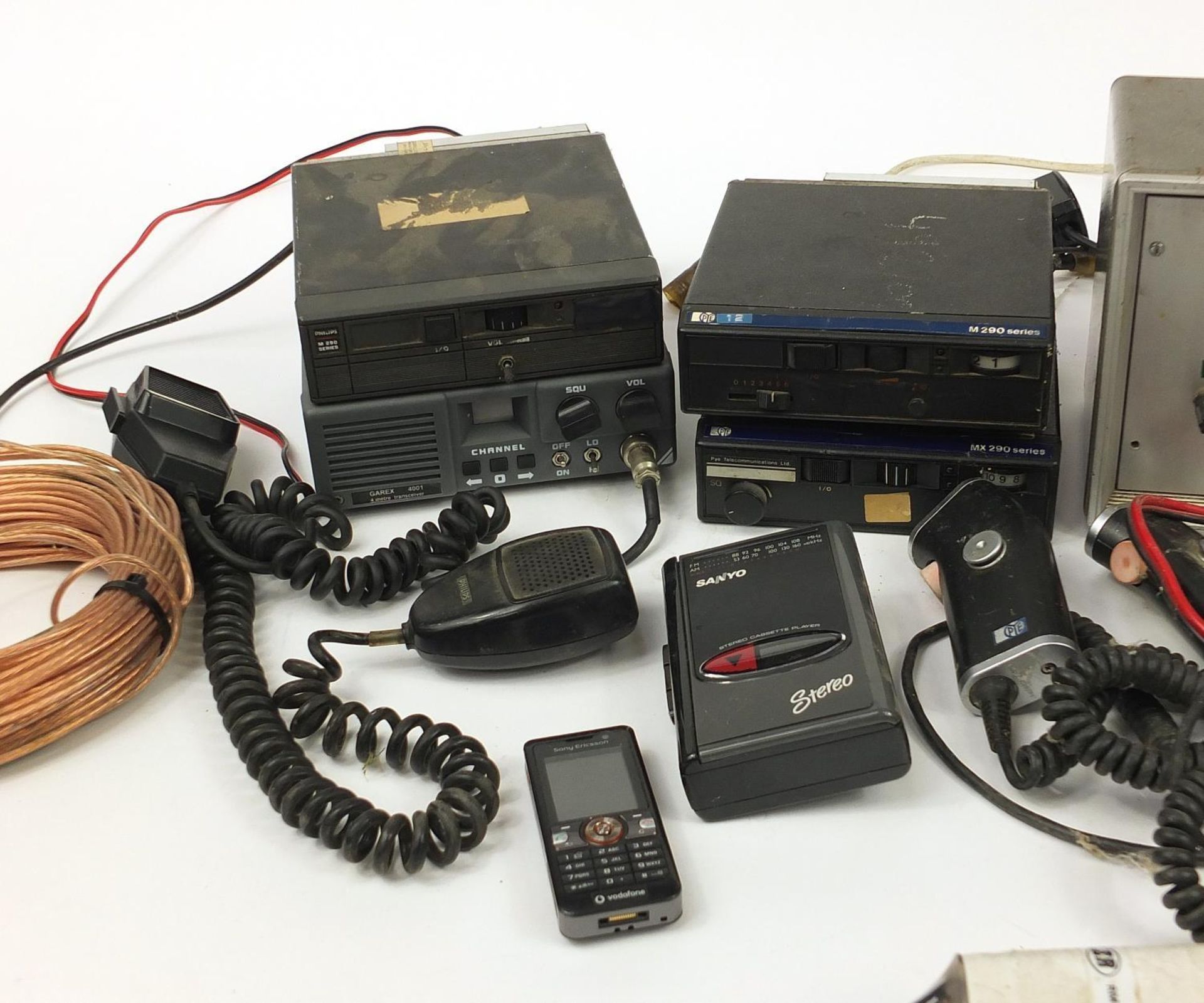 Vintage radio and other audio equipment including Pye M290 series, Garex 4001 transceiver and Jermyn - Image 3 of 6