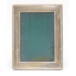 Harrods, rectangular silver easel photo frame, London 1994, 16.5cm x 13cm
