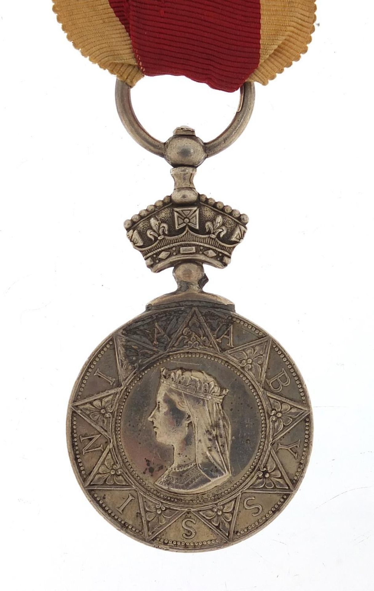 Victorian British military Abyssinian War medal awarded to J.POPE.BOY.1.CL.H.M.S.ARGUS