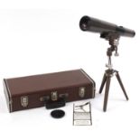 Swift Telemaster spotting scope with case, the case 50cm wide