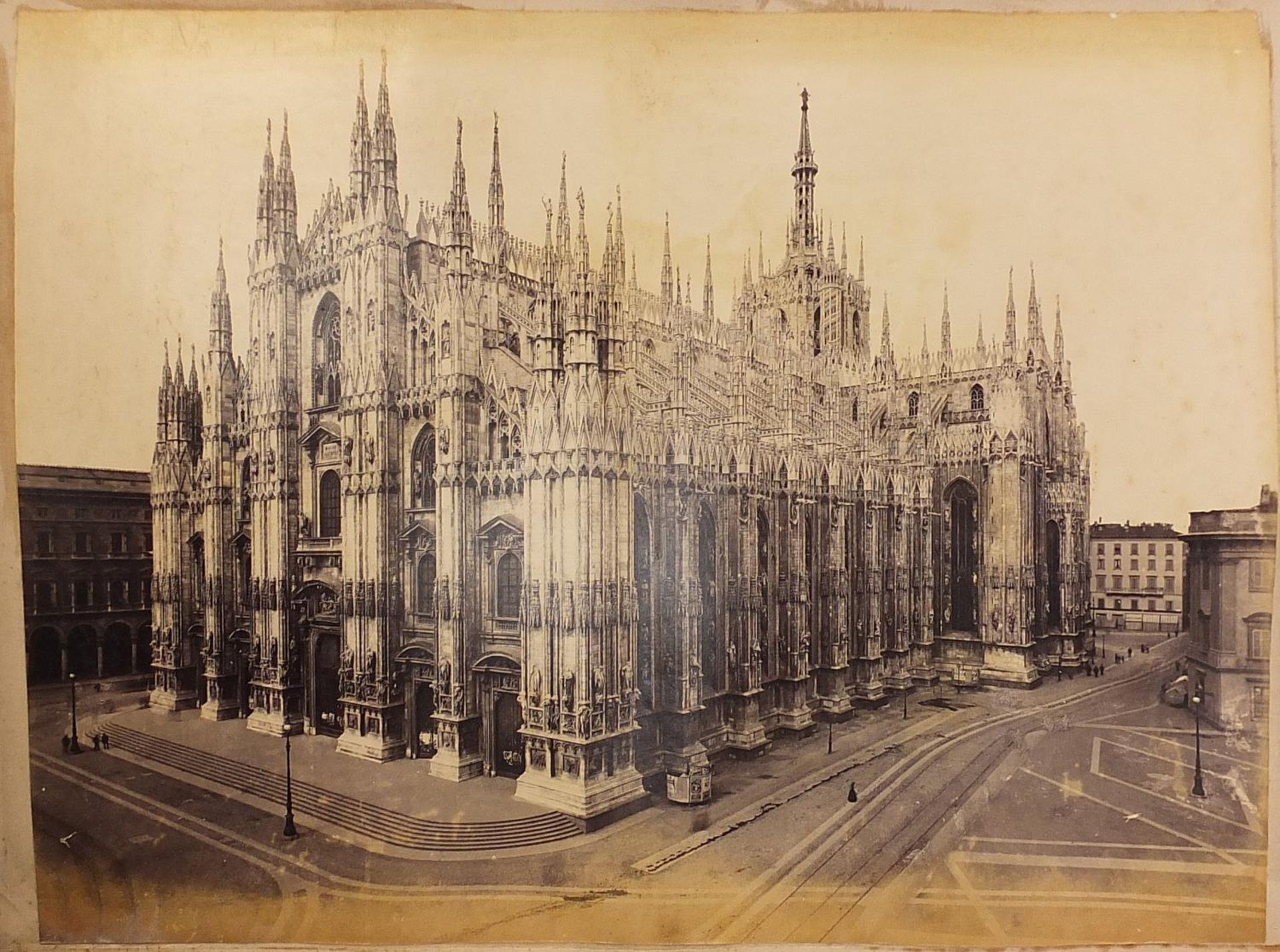 19th/20th century photographs arranged in an album including St Mark's exterior, Aqueduck Rome and - Image 5 of 20