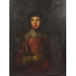 Portrait of a young gentleman, 18th century Continental school Old Master oil on canvas,