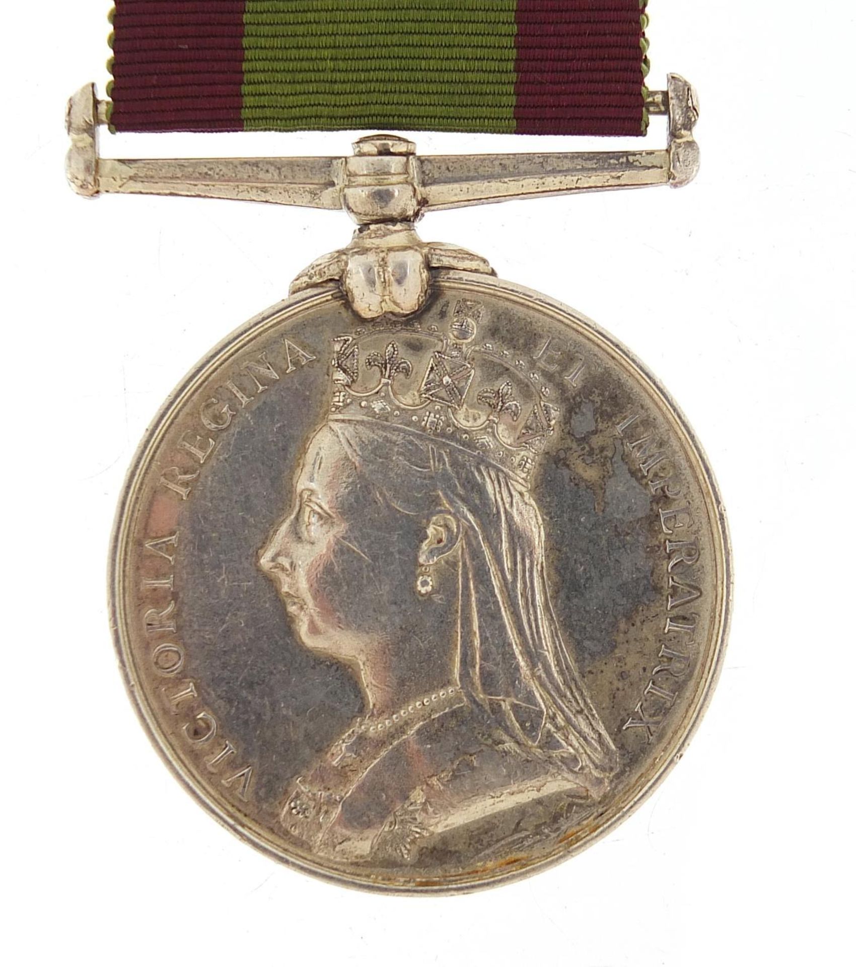 Victorian British military Afghanistan medal awarded to 1ST.CORPLG.ASHMON.BO:SANDM