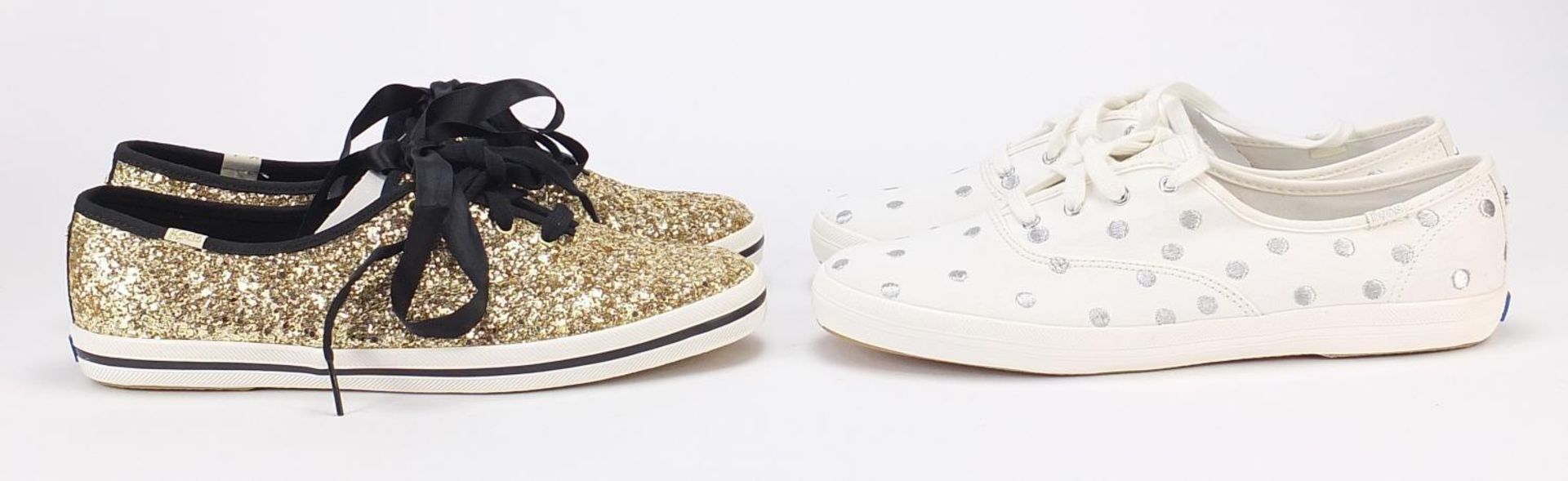 Two pairs of Kate Spade sneakers - Image 4 of 6