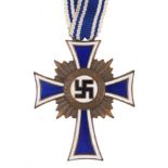German military interest mother's cross :