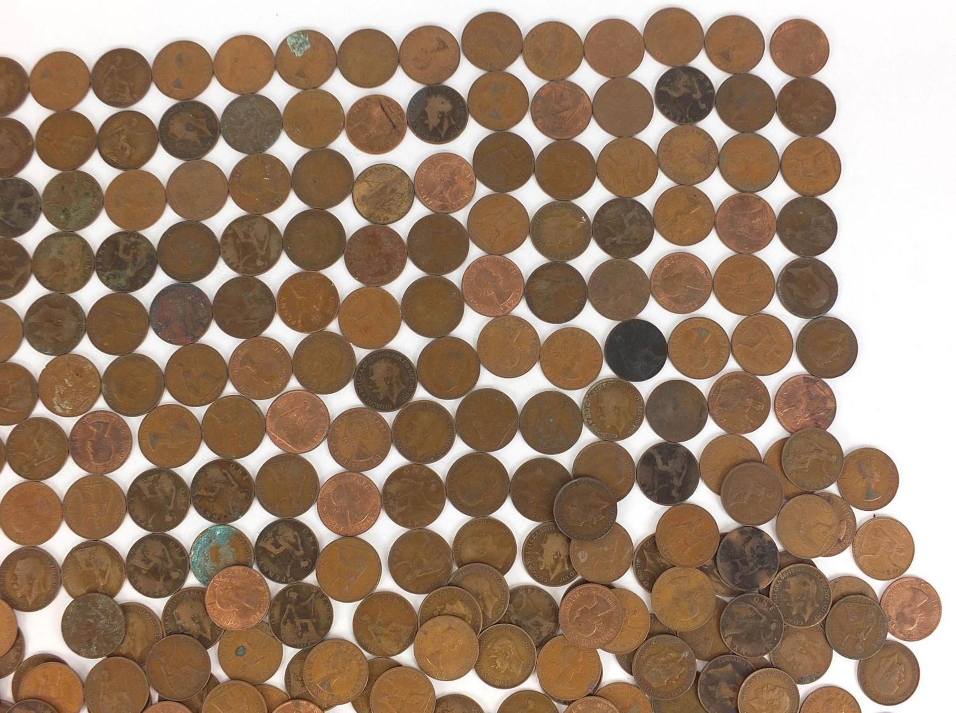 Large collection of British pennies : - Bild 3 aus 5