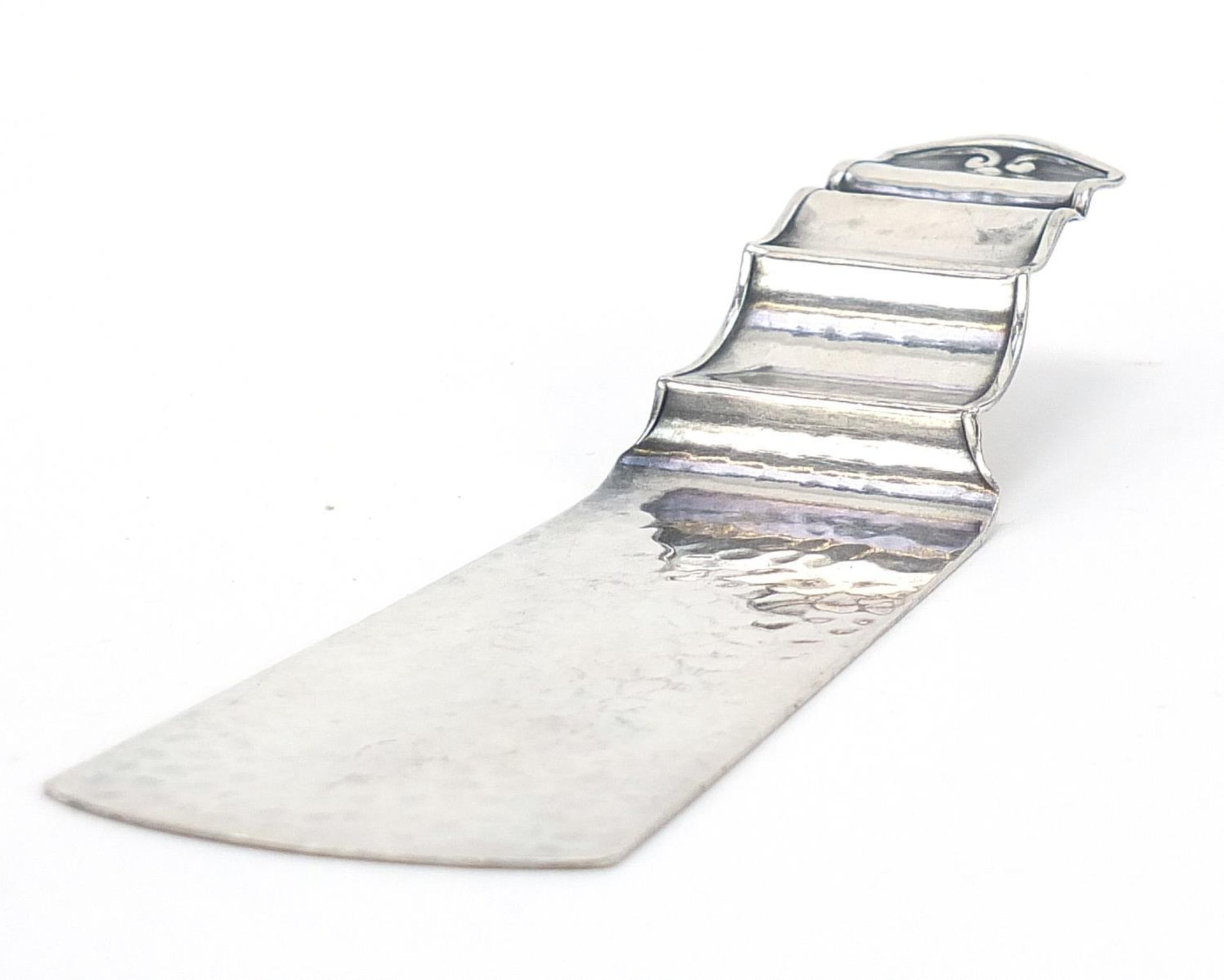 Georg Nisson, Dutch silver cake slice, 14.5cm in length, 45.5g :