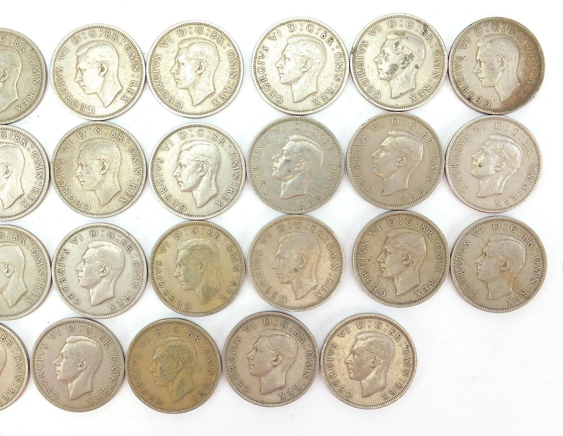 Collection of British pre decimal half crowns : - Bild 6 aus 6