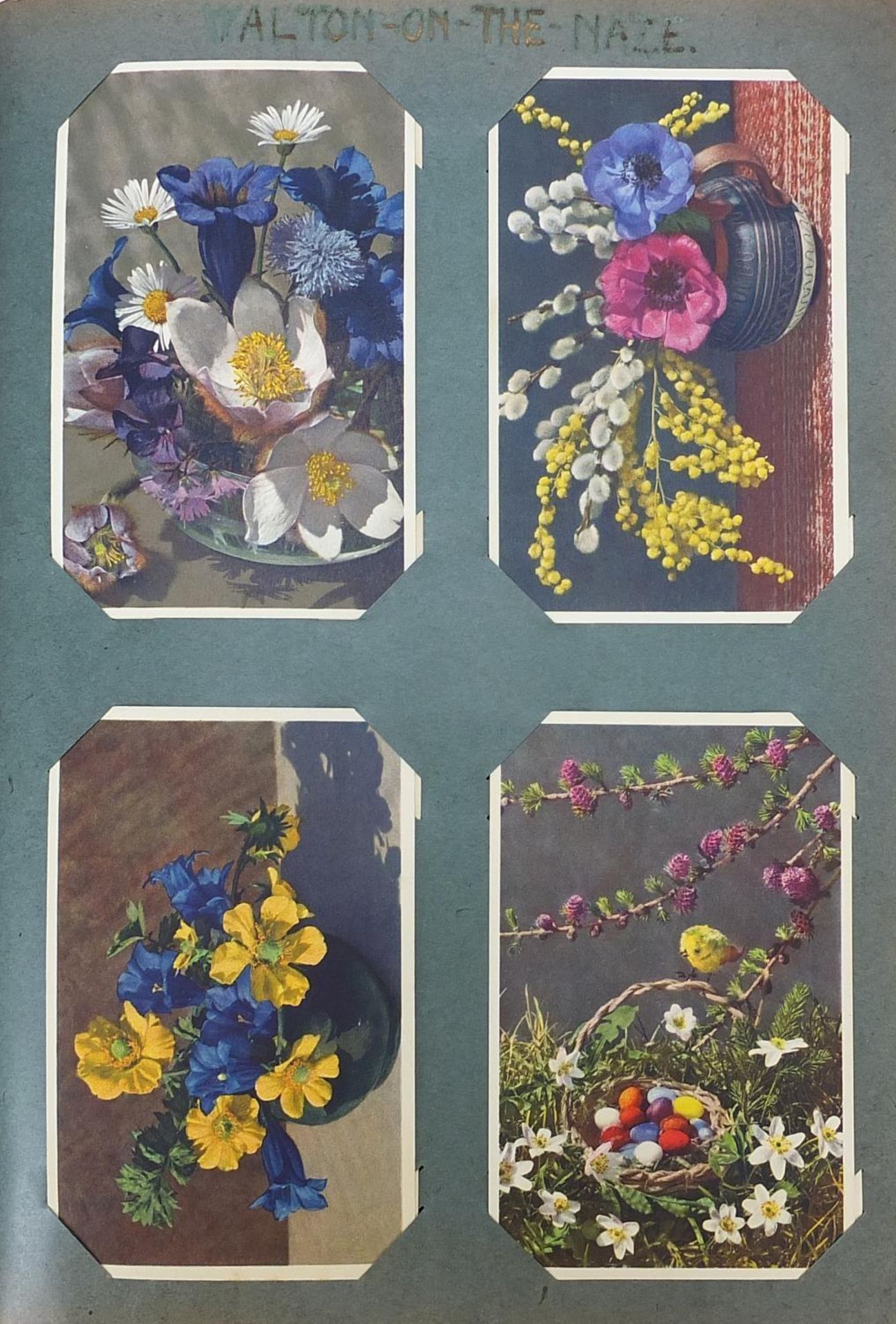 Early 20th century and later postcards including Oilette street scenes and flowers : - Image 3 of 10