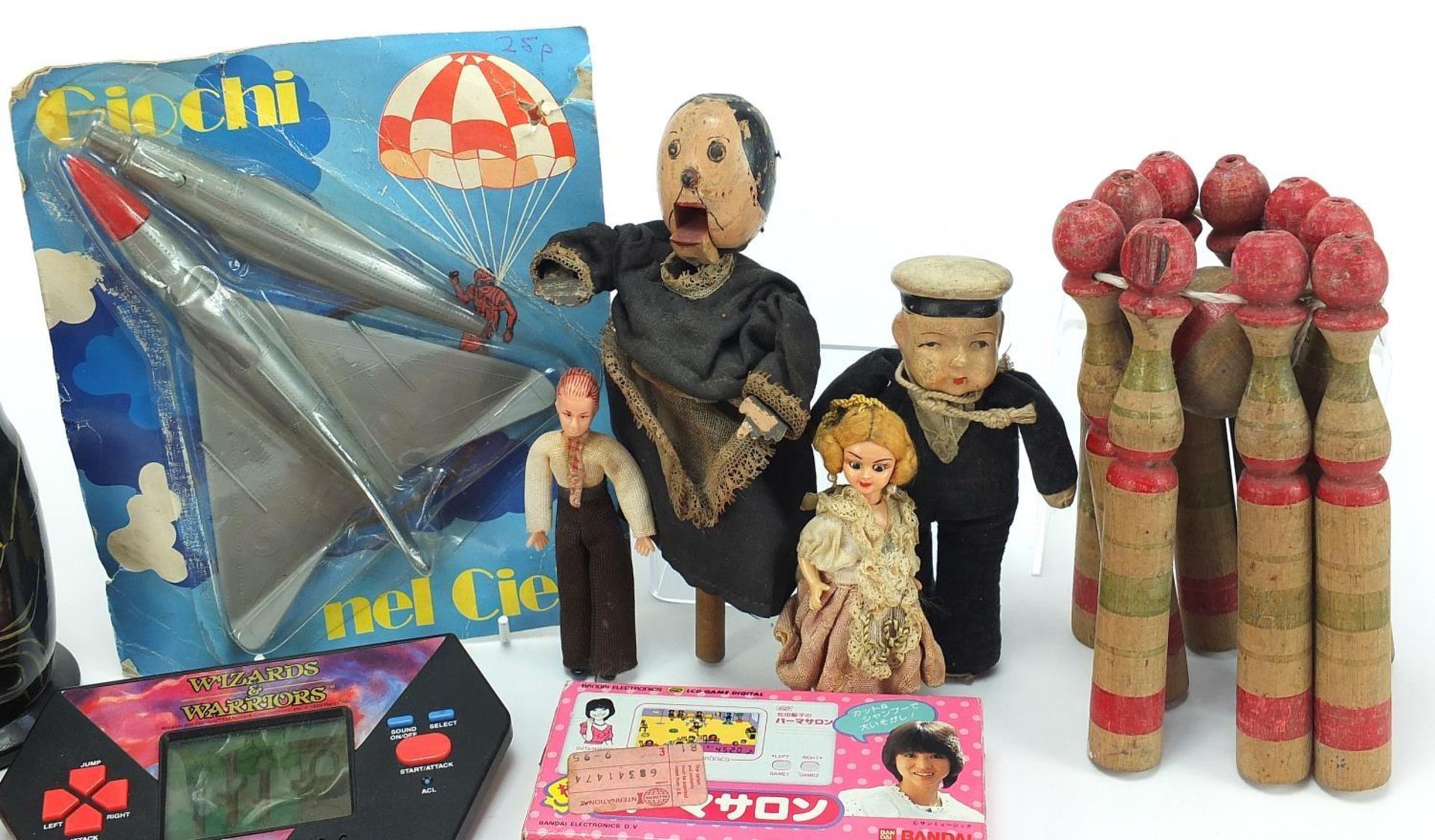 Vintage and later toys including Russian stacking dolls and a Nora Wellings type sailor : - Image 3 of 4