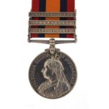 Victorian British military three bar Queen's South Africa medal awarded to 4314PTECHOLMES,2NDRL.W.