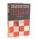The Adventures of James Bond Junior 003 1/2 by R D Mascot, hardback book with dust jacket