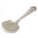 Haandsmedet, Danish silver serving spoon, 18.5cm in length, 54.0g :