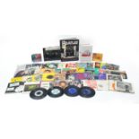 Vinyl LP's, CD's and related hardback books including The Beatles and Rolling Stones :