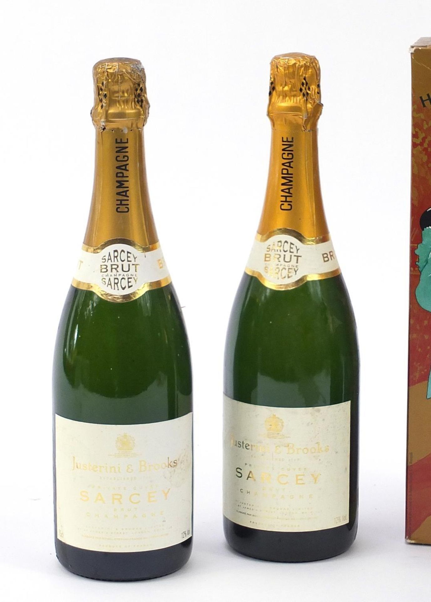 Three bottles of Champagne comprising two Justerini & Brooks Sarcey and Heidsieck & Co with box : - Image 2 of 4