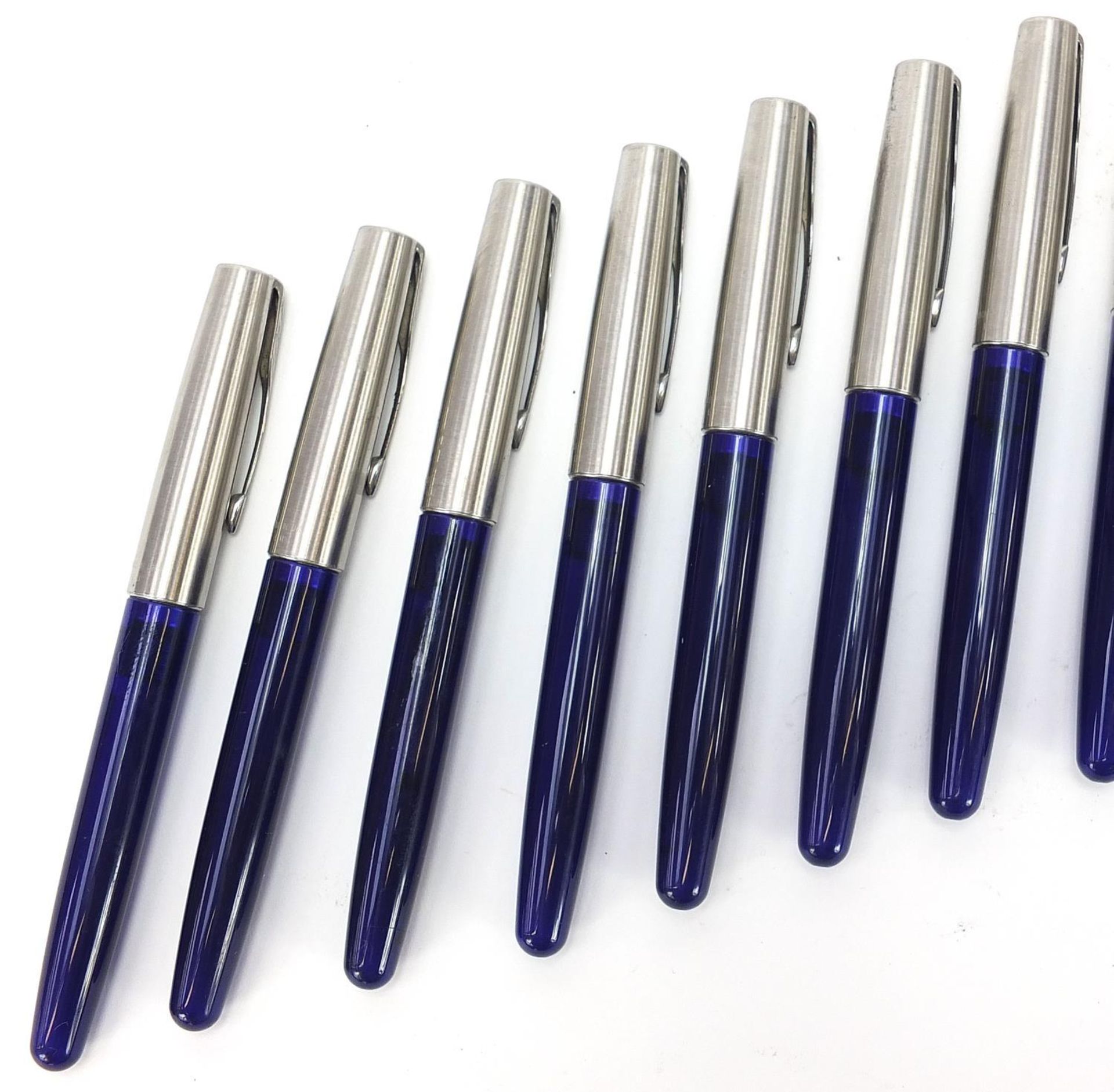 Twelve Parker Frontier fountain pens : - Image 2 of 5