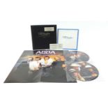 The Abba Singles, first ten years special limited edition commemorative set including two picture