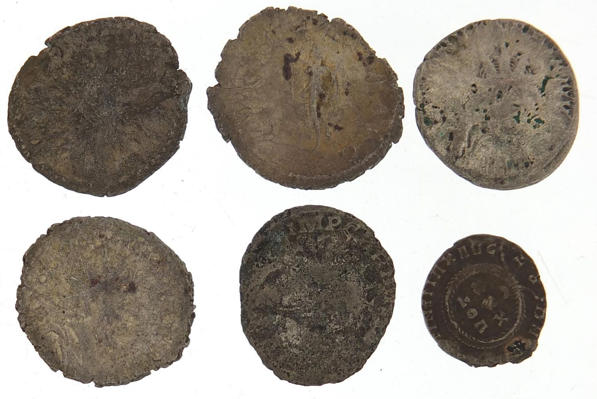 Fifteen Roman coins including denarii, the largest each approximately 2.5cm in diameter, 45.8g : - Bild 3 aus 4