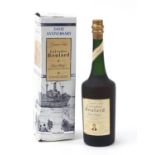 One litre bottle of D-Day anniversary Calvados Boulard with box :