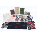 British militaria relating to the Stanford family including a World War II General Service medal